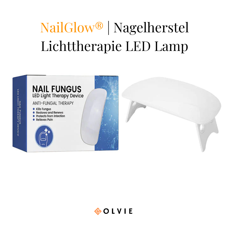NailGlow® | Nagelherstel Lichttherapie LED Lamp | 1+1 Gratis