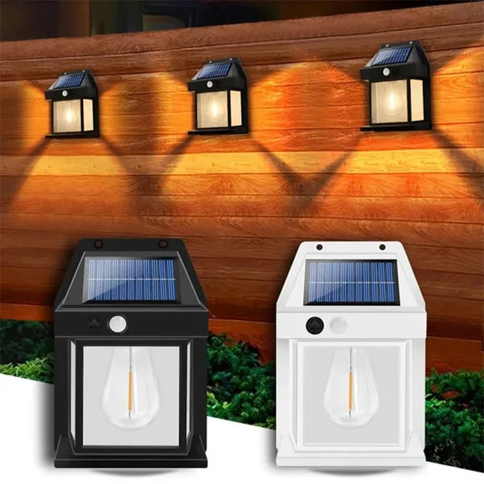 SolarFlare™ Slimme Solar Wandlamp Buiten