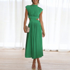 Afbeelding laden in Galerijviewer, Olvie™ - Groene jurk - Comfortabel en elastisch